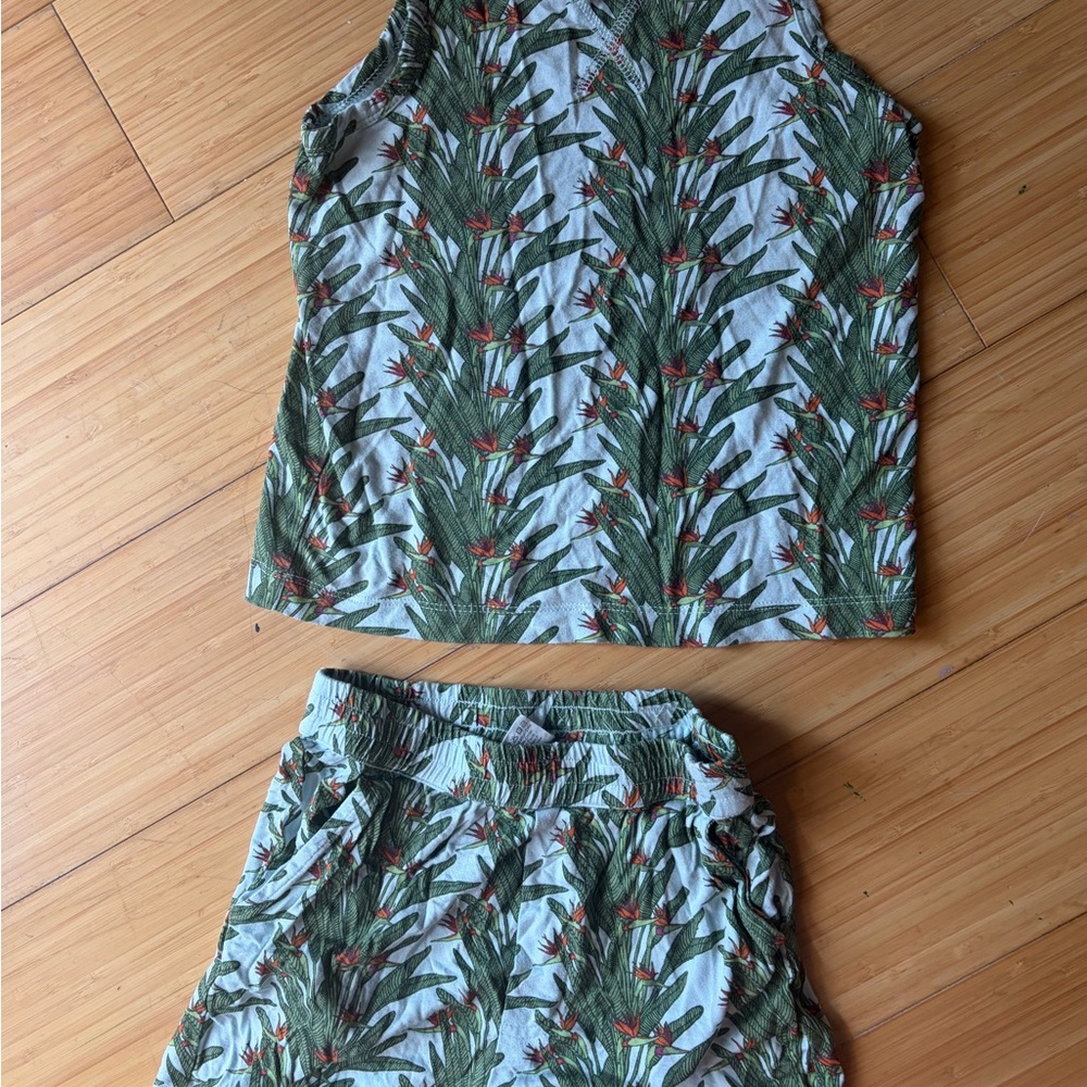 Kate Quinn Green and Red Kids Matching Set